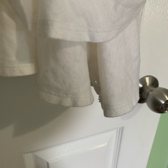 ABERCROMBIE deep V peplum top - Picture 4 of 5